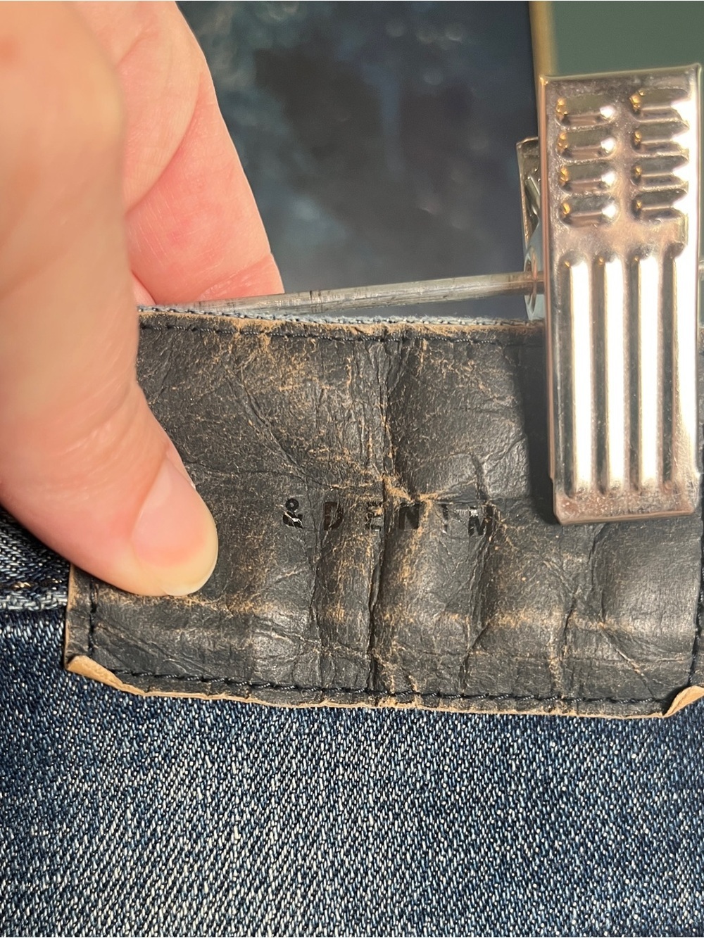 Vintage H&M Stretch Denim Jeans - Classic Straight Fit - Picture 5 of 8